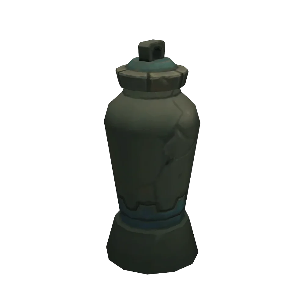 Cracked Amani Funerary Urn
