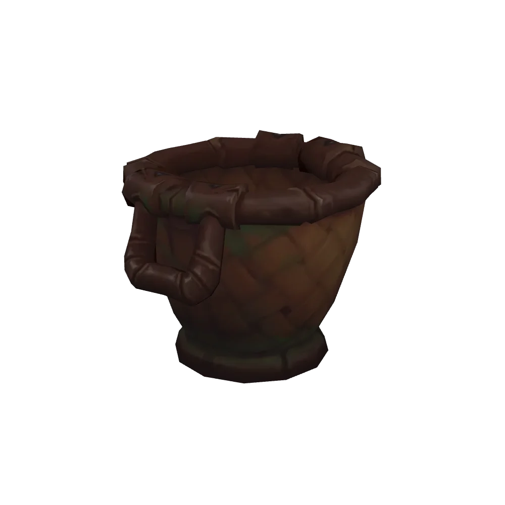 Frayed Amani Offering Basket