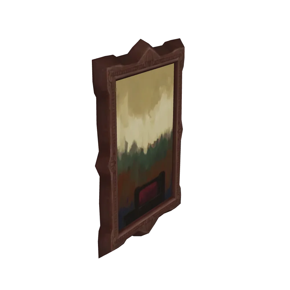 "Gnoma Lisa" Painting