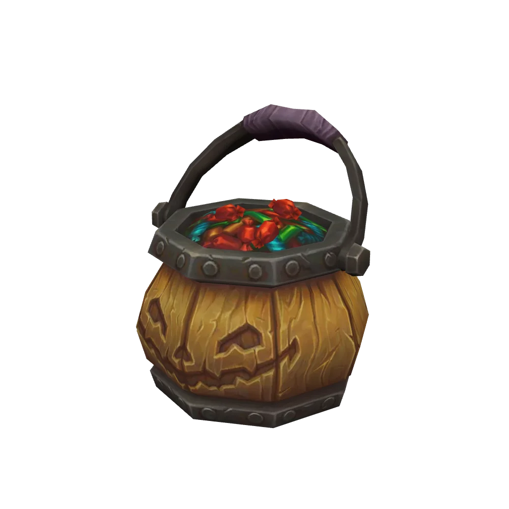Filled Candy Bucket