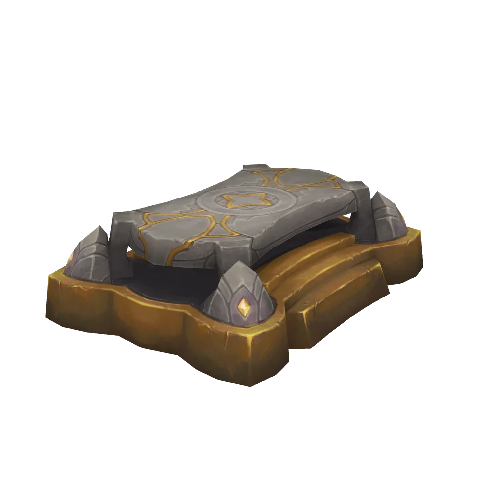 Gilded Stonework Altar