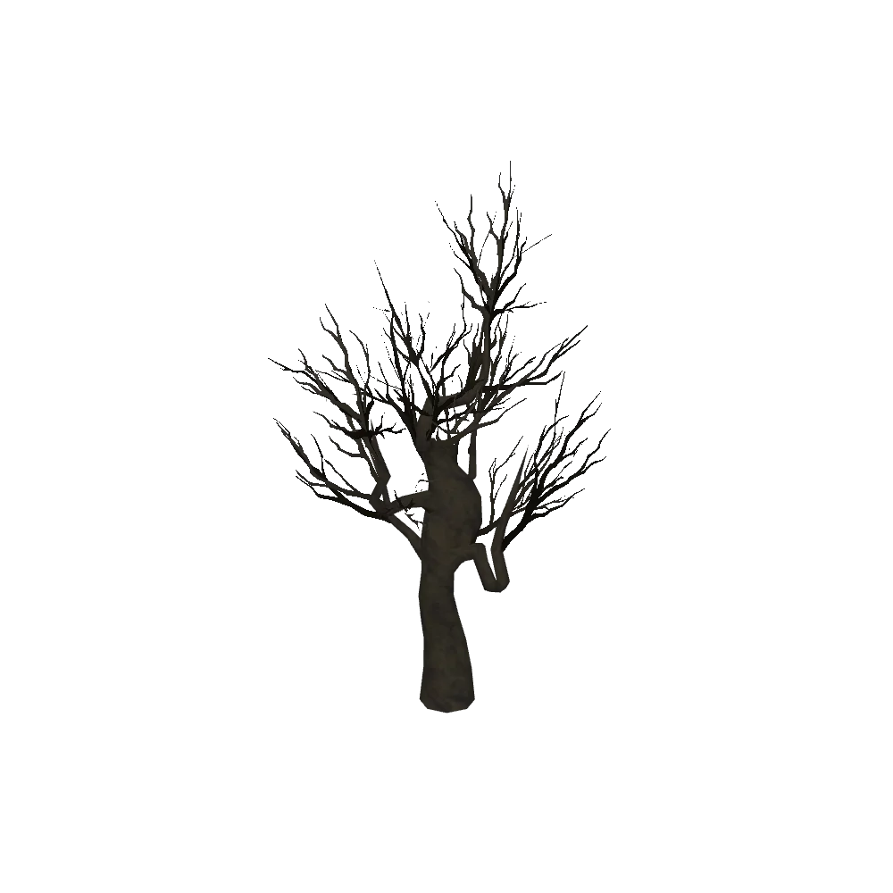 Withered Crimson Oak
