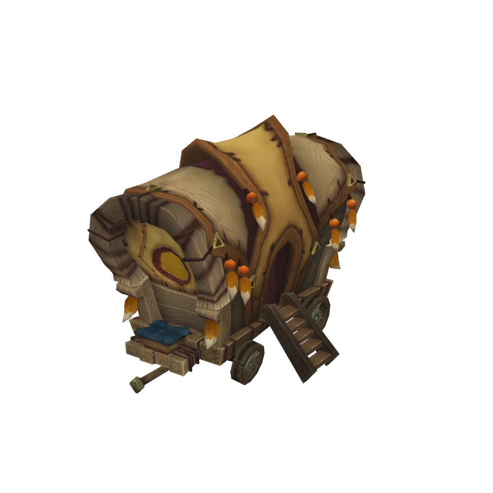 Wooden Vulpera Caravan