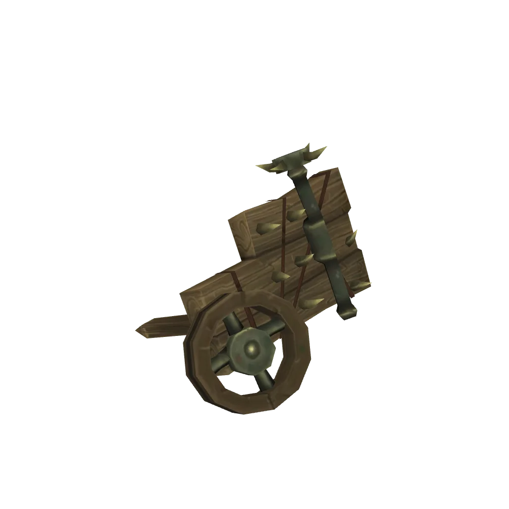 Damaged Nomad's Makeshift Barricade