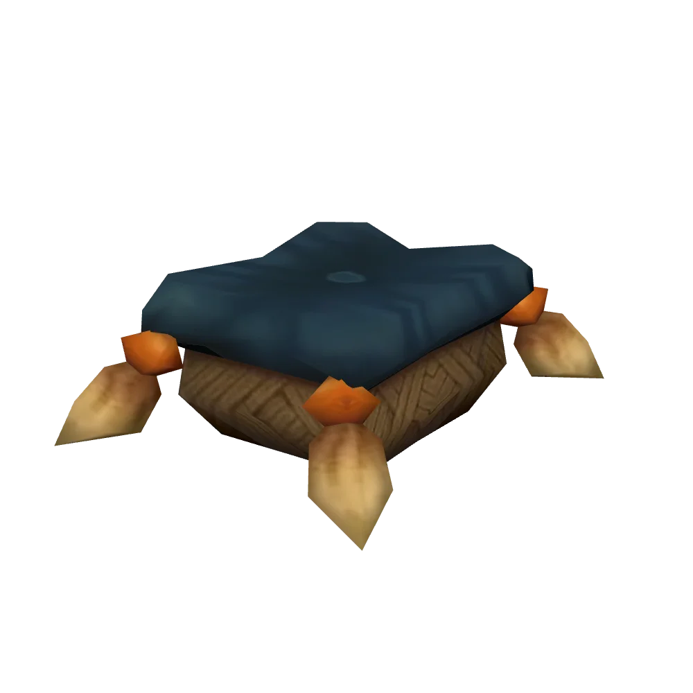 Blue Vulpera Cushion