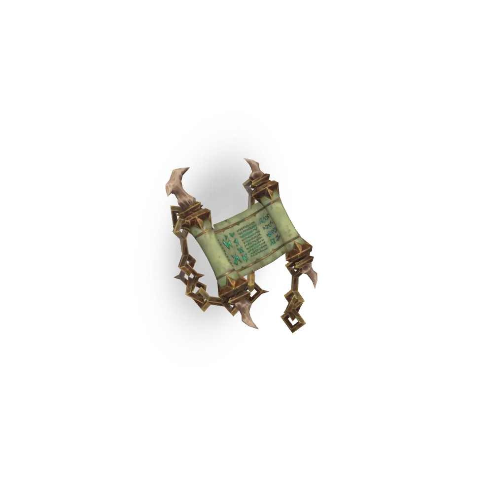 Suspended Lich Scroll