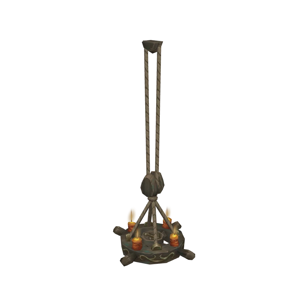 Admiral's Low-Hanging Chandelier