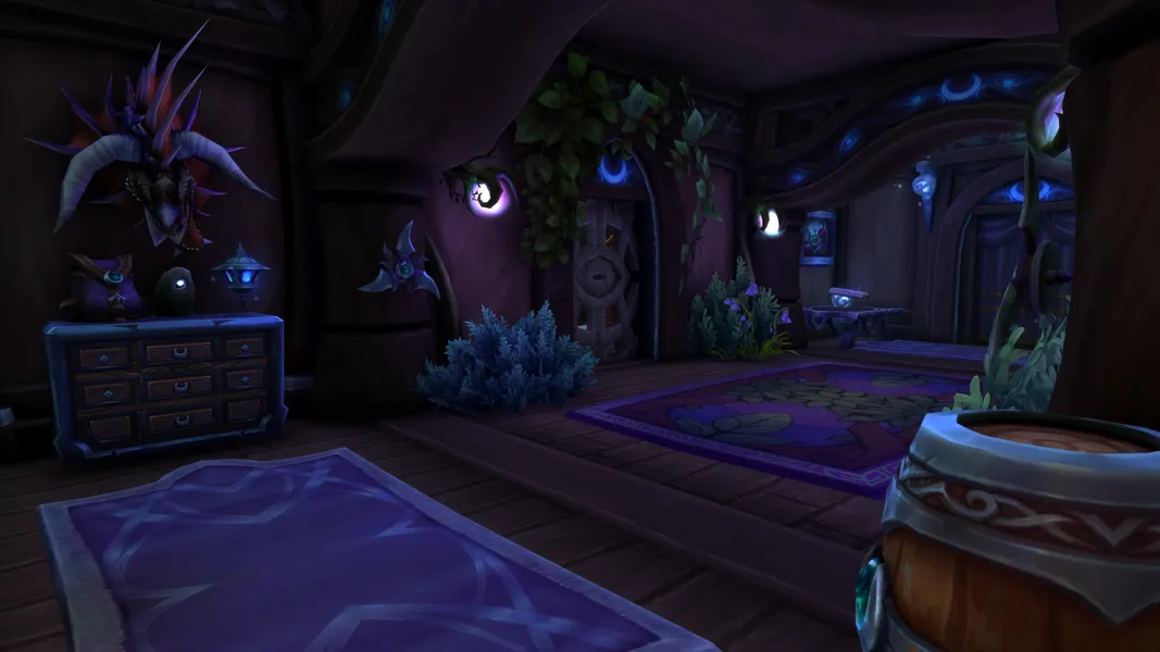 Night Elven connecting hallway