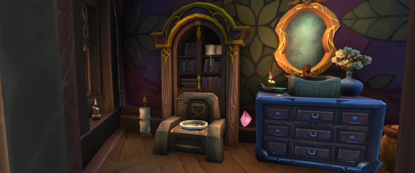 It has reading material - naturally!