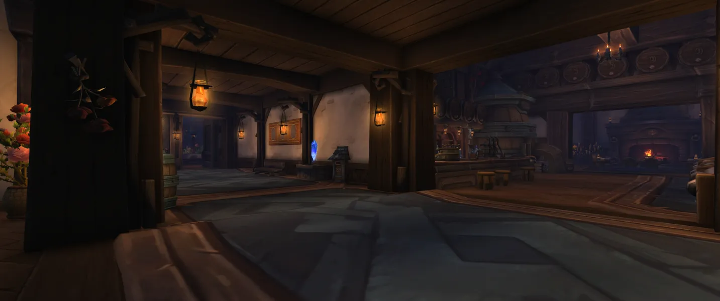 Do you want to go outside, or check that fireplace?
